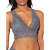 Smart & Sexy Women's Signature Lace Deep V Bralette 3-pack - 4 of 4
