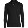 Lands' End Men's Long Sleeve Cotton Supima Polo Shirt with Pocket - 2 of 3