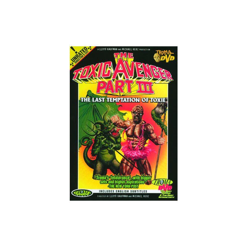 The Toxic Avenger, Part III: The Last Temptation of Toxie (DVD)(1990), 1 of 2