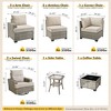 XIZZI Versatile Outdoor Rattan Sectional Sofa Set Collection, 8/9/10-Piece Set w/ Comfy Swivel Chairs, Perfect for Patio Relaxation and Entertaining - 2 of 4