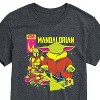 Men's - Star Wars - The Mandalorian Mando And Grogu Comic Cover Short Sleeve Graphic T-Shirt - 2 of 4