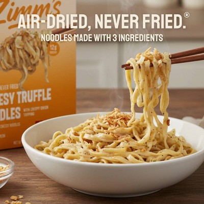 A-Sha Foods USA Zimm's Cheesy Truffle Noodles - 3.46oz