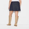 Women's Game Day Denim Flare Mini Skirt - Wild Fable™ Blue - 3 of 3