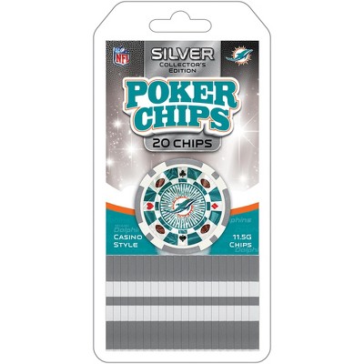 MasterPieces Casino - NFL Miami Dolphins - 100 Piece High Quality Poker  Chip Set with Tray, 1 unit - Fred Meyer