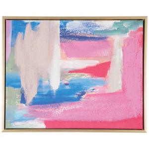 Rejuvenation - 20" X 16" - Multicolored - Framed Linen Canvas - WLA2074 - Safavieh - 1 of 4