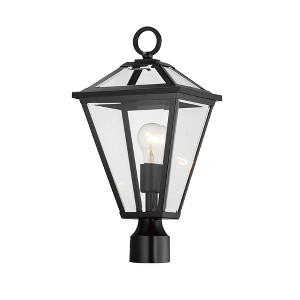 Maxim Lighting Prism 1 - Light Post Light in  Black - 1 of 1