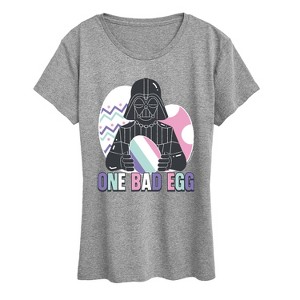 Women's - Star Wars - One Bad Egg Vader Short Sleeve Graphic T-Shirt - 1 of 4
