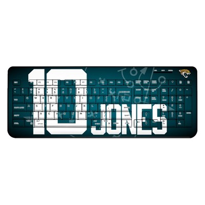 NFL Jacksonville Jaguars Players Game Tactic Wireless USB Keyboard