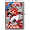 Trends International NFL Kansas City Chiefs - Patrick Mahomes II 22 Framed Wall Poster Prints - 3 of 4