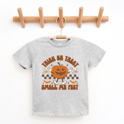 The Juniper Shop Smell My Feet Checkered Toddler Short Sleeve Tee
