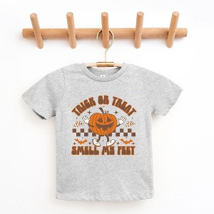 The Juniper Shop Smell My Feet Checkered Toddler Short Sleeve Tee - 1 of 2