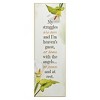 Dicksons My Struggles are Over Green Floral 6.5 inch Paper Bookmark Pack of 12 - 2 of 4