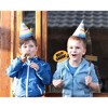 Blue Panda 37-Piece Shark 3-in-1 Party Decorations - Happy Birthday Banner, Swirl Decor, Photo Booth Props - 3 of 4