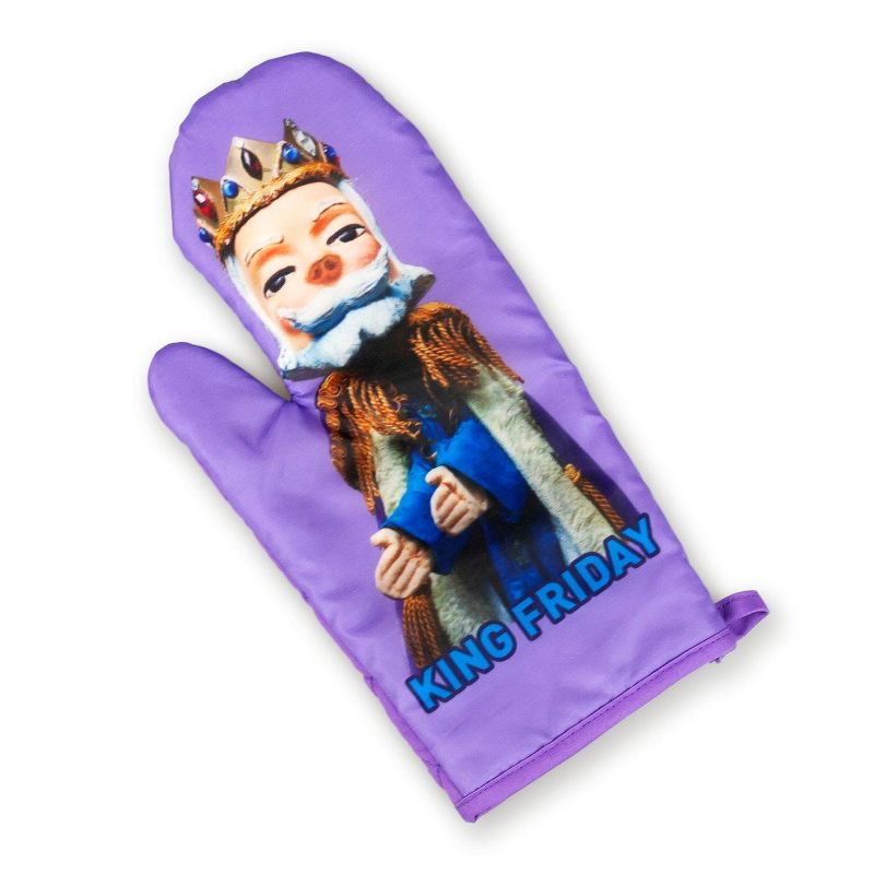 Surreal Entertainment Mister Rogers Neighborhood King Friday Puppet Oven Mitt | TV Show Merchandise, 1 of 7