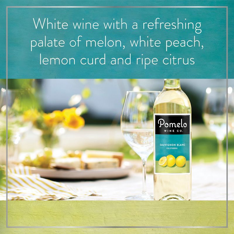 Pomelo Sauvignon Blanc White Wine - 750ml Bottle, 5 of 8