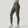 Anna-Kaci Active Women's High Waist Seamless Full Length Leggings with Wide Waistband - 2 of 4