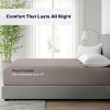 Kickoff 300 Thread Count 100% Organic Bamboo Viscose Fitted Sheet Only, Extra Deep Pocket, Cooling & Breathable, Double Stitching, Bedding Sheet - 4 of 4