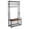 TOBILI Garage Sports Equipment Organizer System Ball Gear Basketball Racks for Balls, Ball Holder with Baskets - 2 of 4
