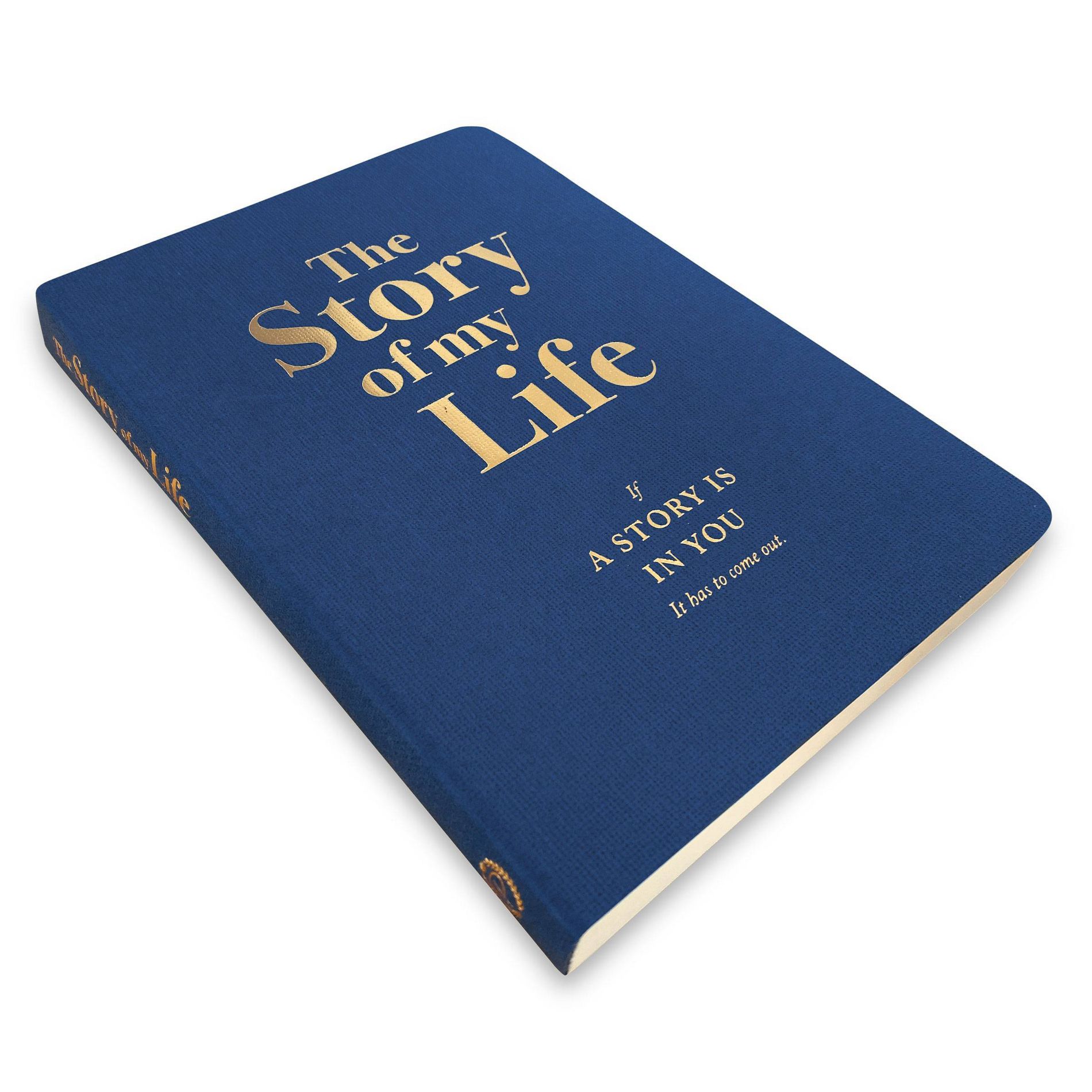The Story of My Life Activity Journal - Piccadilly: Guided Notebook for Teens & Adults, Lined Paper, Flexible Cover, 204 Pages