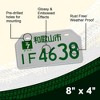 MaseiKar Wakayama City IF4638 Collectible Japanese License Plate Set - Retro Car Accessories - 3 of 4