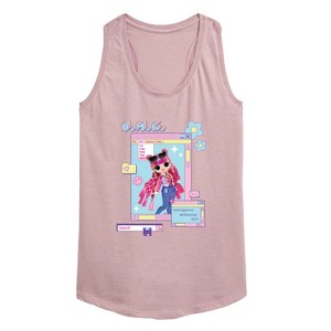 Women's - LOL Surprise! - Outrageous Millennial Girls Graphic Racerback Tank - 1 of 4