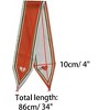 Allegra K Women's Skinny Ribbon Neck Scarf 34x4 inches(LxW) - 3 of 4