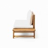 Christopher Knight Home Sedona Outdoor Acacia Wood Loveseat with Cushions - 4 of 4