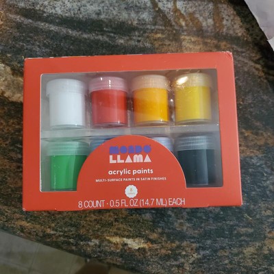 24ct Acrylic Paint Set Metallic/neon/glitter - Mondo Llama™ : Target