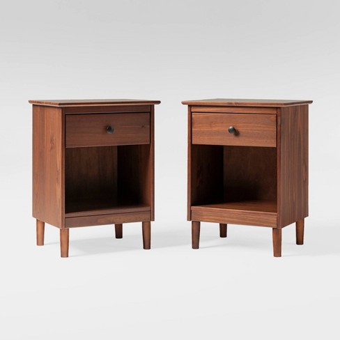 Saracina home mid century shop nightstand