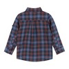 Andy & Evan  Toddler Navy Check Two-Faced Buttondown - 4 of 4