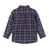 Andy & Evan  Toddler Navy Check Two-Faced Buttondown - image 4 of 4