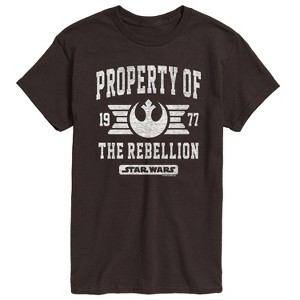 Men's - Star Wars - Property Of Rebellion Short Sleeve Graphic T-Shirt - 1 of 4