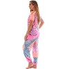 Just Love Womens Pajama Jogger Pant Set  Unique Buffalo Plaid & Tie Dye Sleepwear - 2 of 3