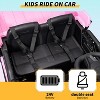 24V 2-Seater Ride-On Dump Truck for Kids, Remote Control Construction Toy with Electric Dump Bed, Extra Shovel - 2 of 4