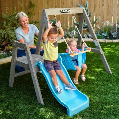 KidKraft My First Wooden Swing Set_8