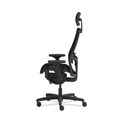 Advanced Synchro-Tilt Mesh Task Chair with Adjustable Lumbar Support, Black
