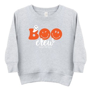 SmileyWorld Boo Crew - Toddler Graphic Sweatshirt and Youth Graphic Sweatshirt - 1 of 3