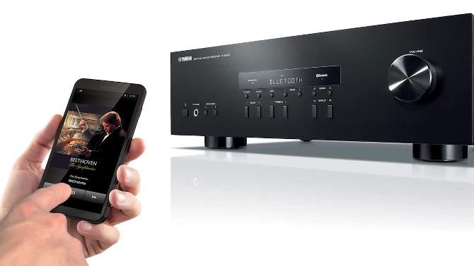 Yamaha R-S202 2-Channel Home Stereo Receiver with Bluetooth, 2 of 8, play video