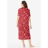 Dreams & Co. Long Print Sleepshirt - 3 of 4