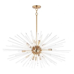 Maxim Lighting Polaris 16 - Light Pendant in  Satin Brass - 1 of 4