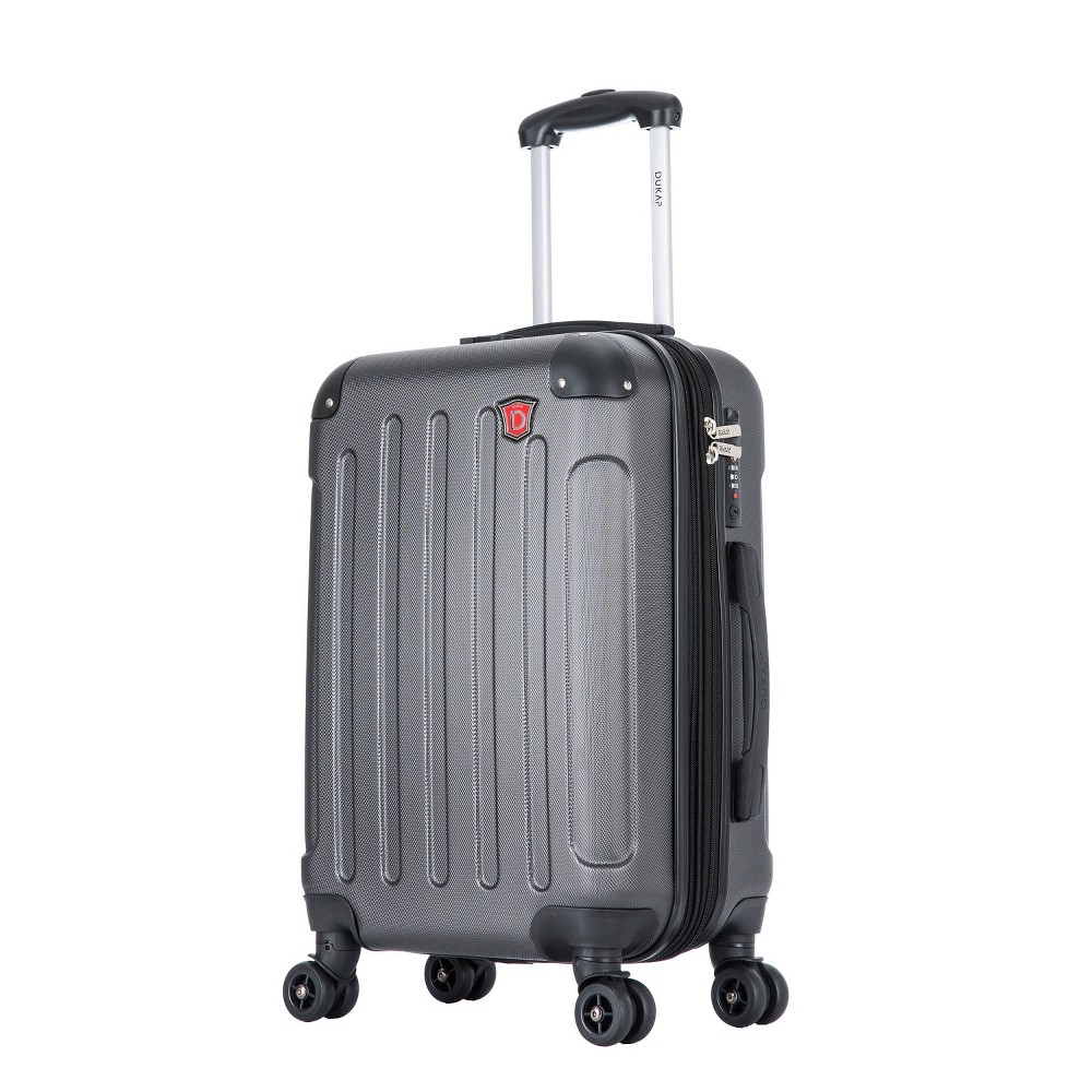 Photos - Luggage Dukap Intely Hardside Carry On Spinner Suitcase with Integrated USB Port  