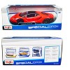 Lamborghini Centenario Orange with Matt Black Top "Special Edition" 1/18 Diecast Model Car by Maisto - 3 of 3