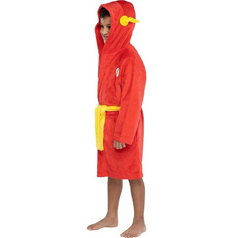 Boys' Spider-man: Miles Morales Hooded Robe - Red : Target