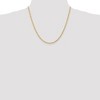 Black Bow Jewelry 3mm 10k Yellow Gold D/C Quadruple Rope Chain Necklace - 2 of 4