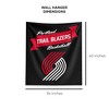 NBA Portland Trailblazers Premium Printed Wall Hanging - 4 of 4