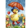 Briarwood Lane Spring Garden Flag 12x18 For Outdoor Rainy Day Duckling For Spring Garden Flag Flags For Outside - 3 of 4