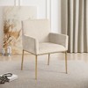 Meridian Furniture,Reeves Chenille Fabric Dining Chair, Set of 2 - 2 of 4