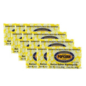 Preferred Popcorn 3 oz Butter Flavored Microwave Popcorn - Pack of 12 - 1 of 4