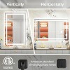 LED Bathroom Mirror Rectangle Mirror With Light Toilet Mirror With Adjustable LED Color Temperatures,Anti-Fog,Wall Mounted Mirror-The Pop Home - 4 of 4