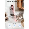 Teendow Automatic Cat Feeder with Camera & AI Subscription, 3.5L Pet Food Dispenser, 4MP HD Video,Night Vision, Laser Play, App Control Pet Feeder - 3 of 4